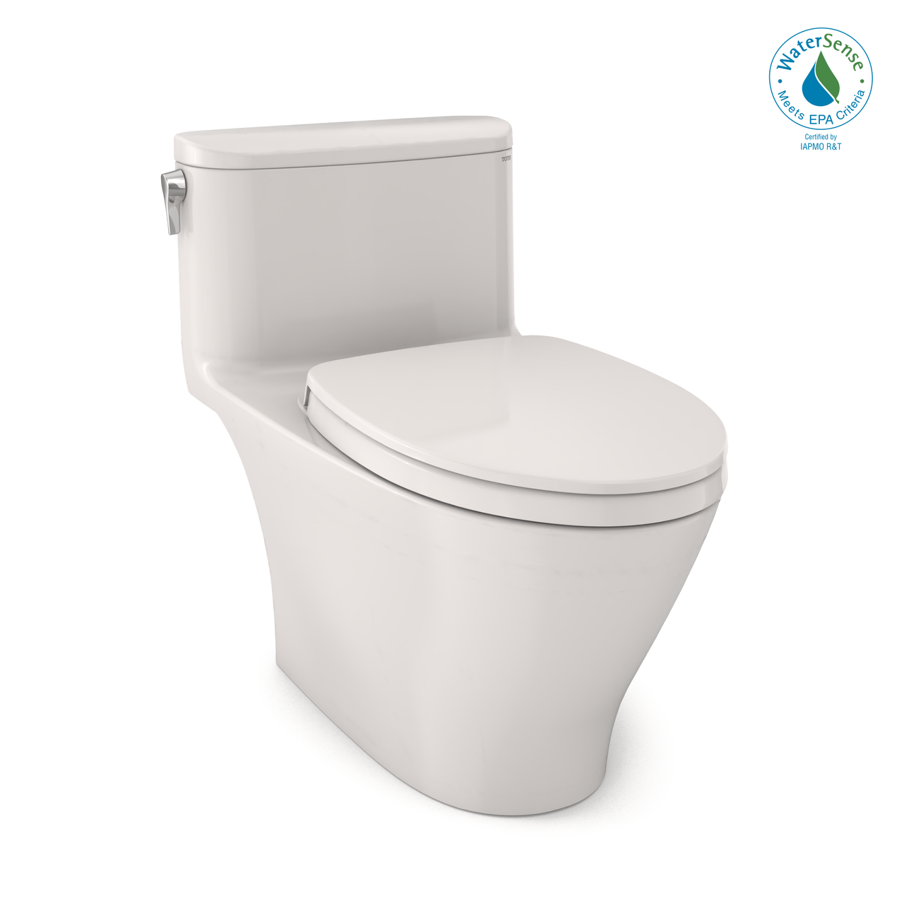 TOTO Nexus 1G One-Piece Elongated 1.0 GPF Universal Height Toilet with CEFIONTECT and SS124 SoftClose Seat, WASHLET+ Ready,   - MS642124CUFG#03 - BNGBath