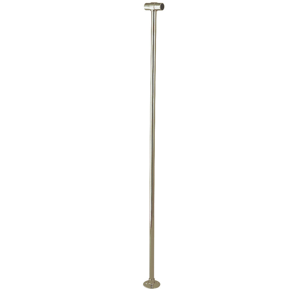 Kingston Brass ABT1042-8 Shower Curtain Rail Support, Brushed Nickel - BNGBath