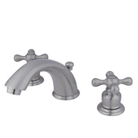 Thumbnail for Kingston Brass KB968AX Victorian Widespread Bathroom Faucet, Brushed Nickel - BNGBath