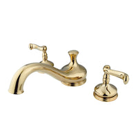 Thumbnail for Kingston Brass KS3332FL Royale Roman Tub Faucet, Polished Brass - BNGBath