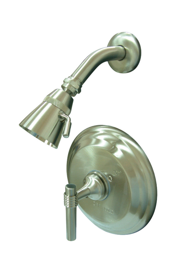Kingston Brass KB2638MLSO Milano Shower Only, Brushed Nickel - BNGBath