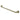 Kingston Brass DR214247 Milano 24-Inch X 1-1/4-Inch OD Grab Bar, Brushed Brass - BNGBath