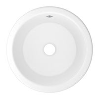 Thumbnail for Shaws Original Lancaster Single Bowl Round Bar and Food Fireclay Prep Sink - BNGBath