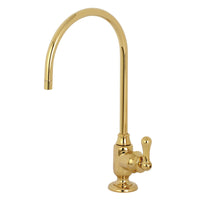 Thumbnail for Kingston Brass KS5192AL Royale Single-Handle Water Filtration Faucet, Polished Brass - BNGBath