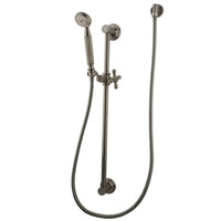 Thumbnail for Kingston Brass KAK3428W8 Made To Match Hand Shower Combo with Slide Bar, Brushed Nickel - BNGBath