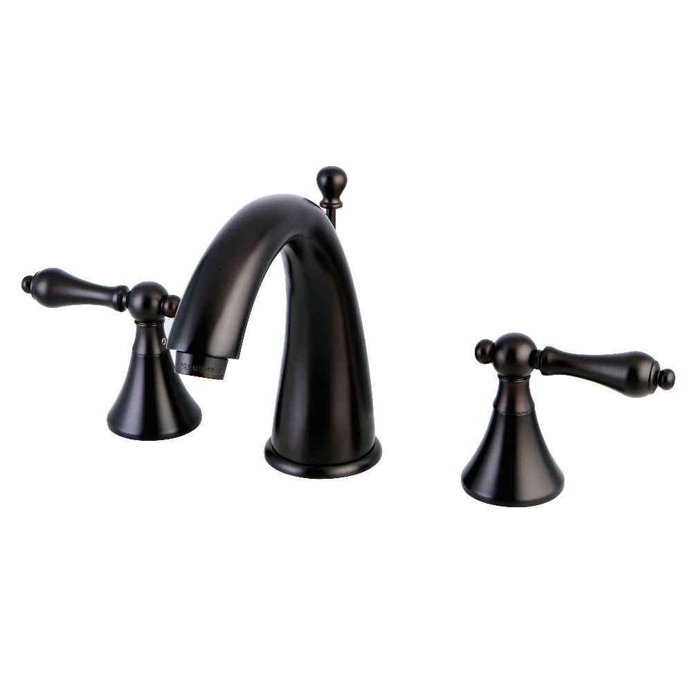 Kingston Brass KS2975AL 8 in. Widespread Bathroom Faucet, Oil Rubbed Bronze - BNGBath