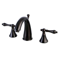 Thumbnail for Kingston Brass KS2975AL 8 in. Widespread Bathroom Faucet, Oil Rubbed Bronze - BNGBath