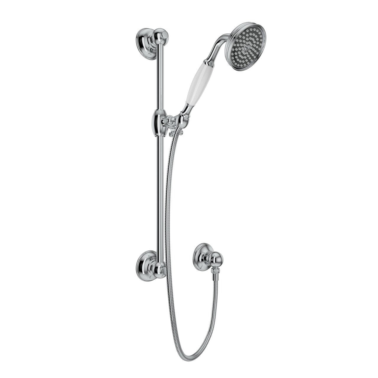 ROHL Single-Function Anti-Calcium Handshower Hose Bar and Outlet Set - BNGBath