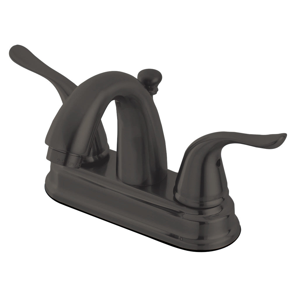 Kingston Brass FB5615YL 4 in. Centerset Bathroom Faucet, Oil Rubbed Bronze - BNGBath