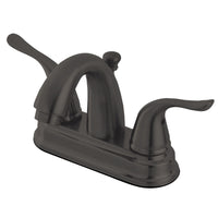 Thumbnail for Kingston Brass FB5615YL 4 in. Centerset Bathroom Faucet, Oil Rubbed Bronze - BNGBath