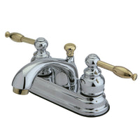 Thumbnail for Kingston Brass KB2604KL 4 in. Centerset Bathroom Faucet, Polished Chrome - BNGBath