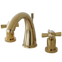 Thumbnail for Kingston Brass KS2962ZX 8 in. Widespread Bathroom Faucet, Polished Brass - BNGBath