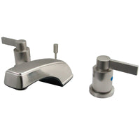 Thumbnail for Kingston Brass KB8928NDL 8 in. Widespread Bathroom Faucet, Brushed Nickel - BNGBath
