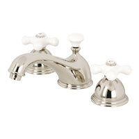 Thumbnail for Kingston Brass KS3966PX 8 in. Widespread Bathroom Faucet, Polished Nickel - BNGBath