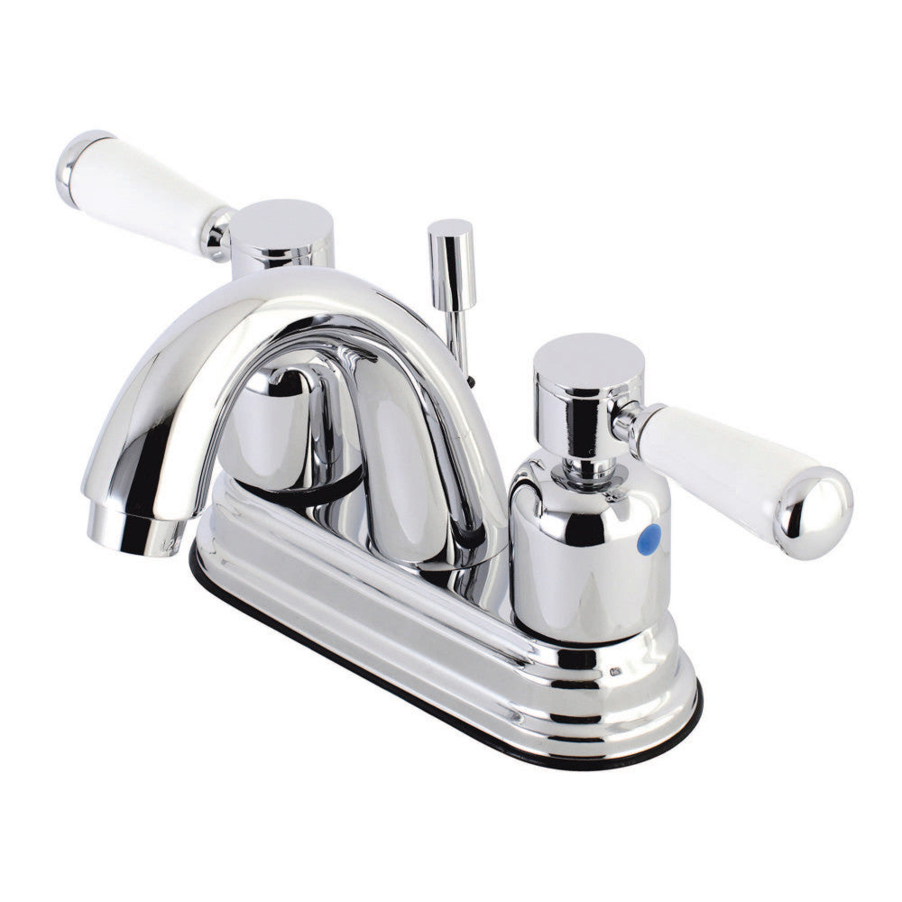 Kingston Brass KB8611DPL 4 in. Centerset Bathroom Faucet, Polished Chrome - BNGBath