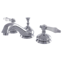 Thumbnail for Kingston Brass KS1161BPL 8 in. Widespread Bathroom Faucet, Polished Chrome - BNGBath
