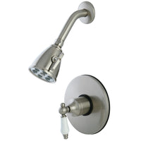 Thumbnail for Kingston Brass VB8698PLSO Shower Only, Brushed Nickel - BNGBath
