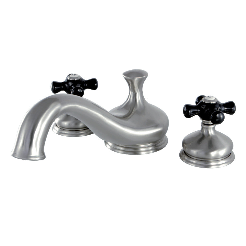 Kingston Brass KS3338PKX Duchess Roman Tub Faucet, Brushed Nickel - BNGBath