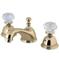 Thumbnail for Kingston Brass KS3962WCL 8 in. Widespread Bathroom Faucet, Polished Brass - BNGBath
