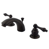 Thumbnail for Kingston Brass GKB945AL Mini-Widespread Bathroom Faucet, Oil Rubbed Bronze - BNGBath