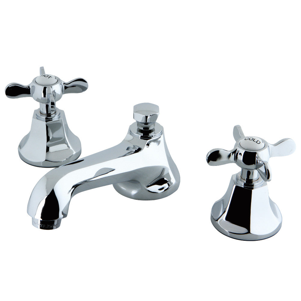 Kingston Brass KS4461BEX Essex 8" Widespread Bathroom Faucet, Polished Chrome - BNGBath