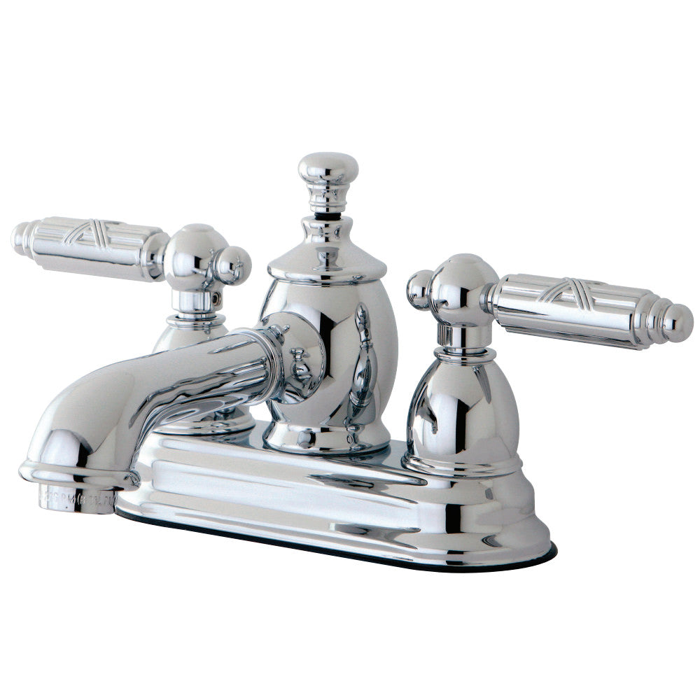 Kingston Brass KS7001GL 4 in. Centerset Bathroom Faucet, Polished Chrome - BNGBath