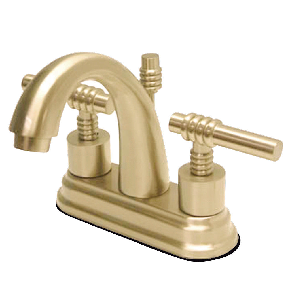 Kingston Brass KS8612ML 4 in. Centerset Bathroom Faucet, Polished Brass - BNGBath