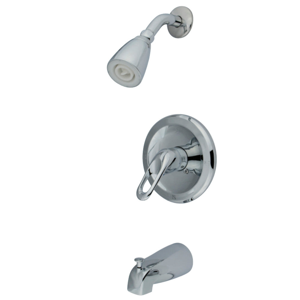 Kingston Brass KB531LP Tub and Shower Faucet, Polished Chrome - BNGBath