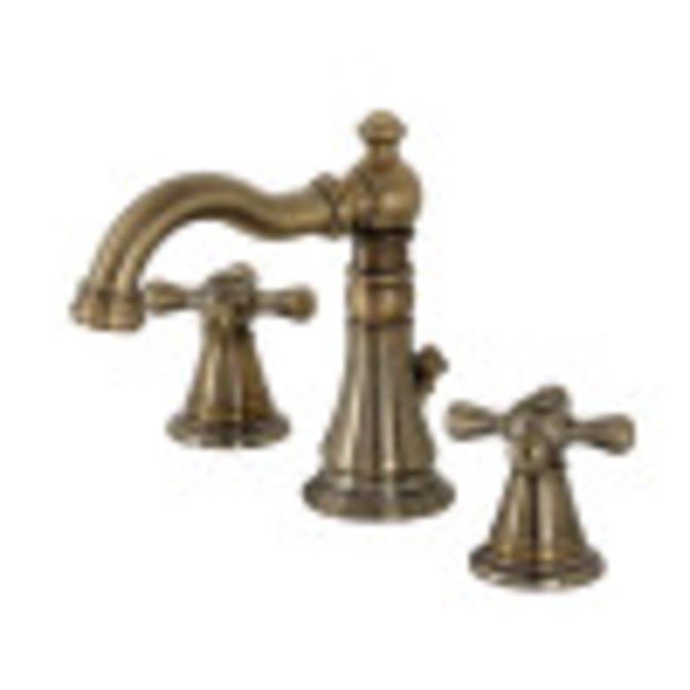 Fauceture FSC19733AAX American Classic 8 in. Widespread Bathroom Faucet, Antique Brass - BNGBath