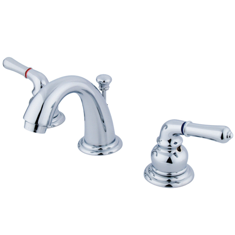 Kingston Brass GKB911 Magellan Widespread Bathroom Faucet, Polished Chrome - BNGBath