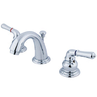Thumbnail for Kingston Brass GKB911 Magellan Widespread Bathroom Faucet, Polished Chrome - BNGBath