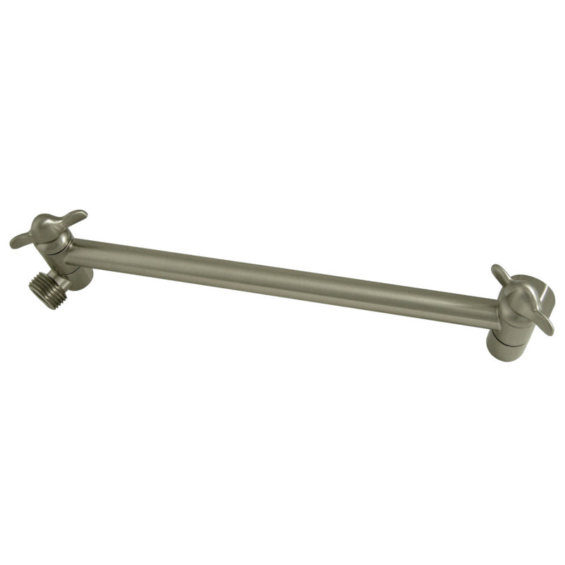 Kingston Brass K153A8 10" Adjustable High-Low Shower Arm, Brushed Nickel - BNGBath