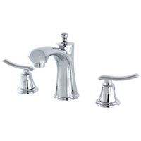 Thumbnail for Kingston Brass KB7961JL 8 in. Widespread Bathroom Faucet, Polished Chrome - BNGBath
