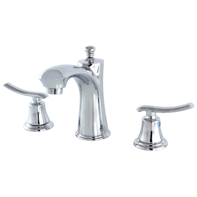 Kingston Brass KB7961JL 8 in. Widespread Bathroom Faucet, Polished Chrome - BNGBath