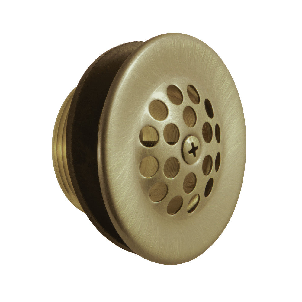 Kingston Brass DTL203 Tub Drain Strainer and Grid, Antique Brass - BNGBath