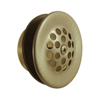 Thumbnail for Kingston Brass DTL203 Tub Drain Strainer and Grid, Antique Brass - BNGBath