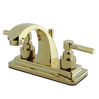 Thumbnail for Kingston Brass KS4642EL 4 in. Centerset Bathroom Faucet, Polished Brass - BNGBath