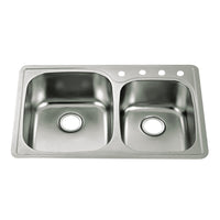 Thumbnail for Gourmetier Studio Drop-In Kitchen Sinks - BNGBath