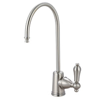 Thumbnail for Kingston Brass KS7198AL Restoration Single Handle Water Filtration Faucet, Brushed Nickel - BNGBath