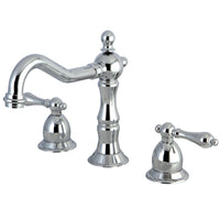 Thumbnail for Kingston Brass KS1971AL 8 in. Widespread Bathroom Faucet, Polished Chrome - BNGBath