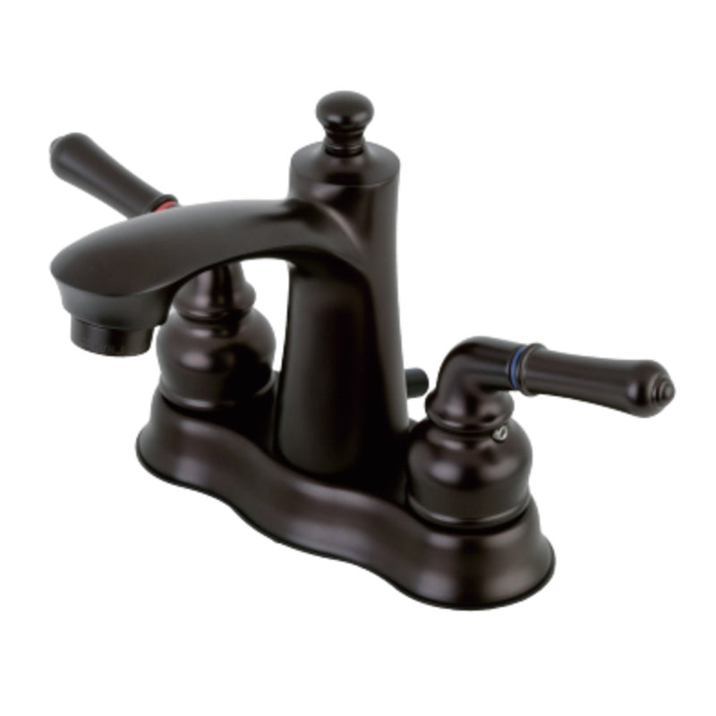 Kingston Brass FB7615NML 4 in. Centerset Bathroom Faucet, Oil Rubbed Bronze - BNGBath
