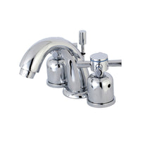 Thumbnail for Kingston Brass KB8911DX Concord Widespread Bathroom Faucet, Polished Chrome - BNGBath
