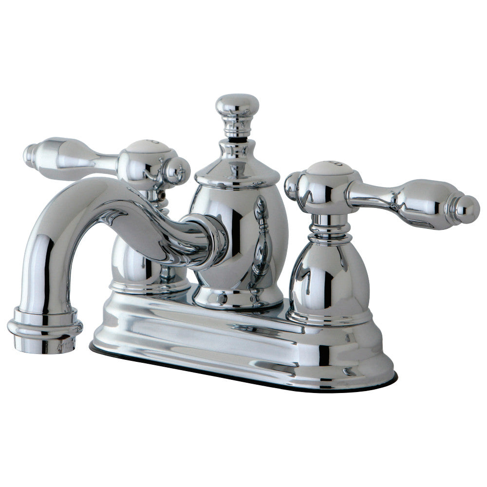 Kingston Brass KS7101TAL 4 in. Centerset Bathroom Faucet, Polished Chrome - BNGBath
