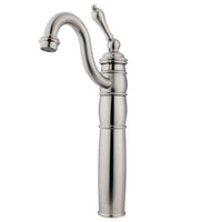 Thumbnail for Kingston Brass KB1428AL Vessel Sink Faucet, Brushed Nickel - BNGBath