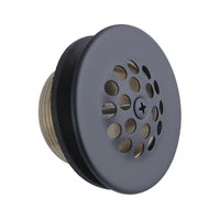 Thumbnail for Kingston Brass DTL200MB Tub Drain Strainer and Grid, Matte Black - BNGBath