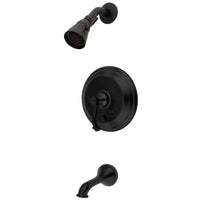 Thumbnail for Kingston Brass KB36350FL Restoration Tub & Shower Faucet, Oil Rubbed Bronze - BNGBath