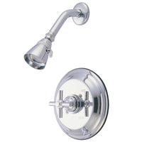 Thumbnail for Kingston Brass KB2631EXSO Shower Only, Polished Chrome - BNGBath