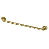 Thumbnail for Kingston Brass GLDR814367 Silver Sage 36-Inch X 1-1/4-Inch OD ADA Grab Bar, Brushed Brass - BNGBath