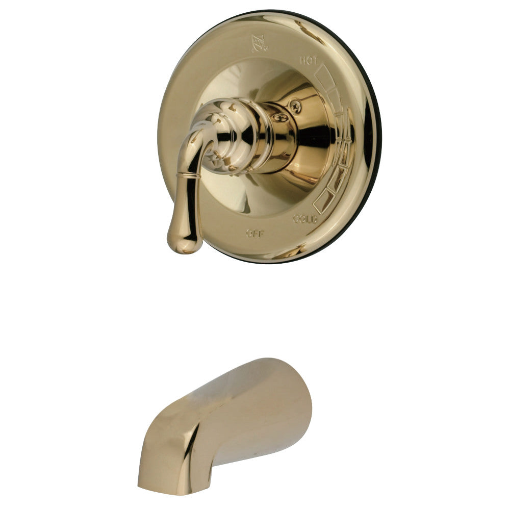 Kingston Brass KB1632TO Magellan Tub Only for KB1632, Polished Brass - BNGBath