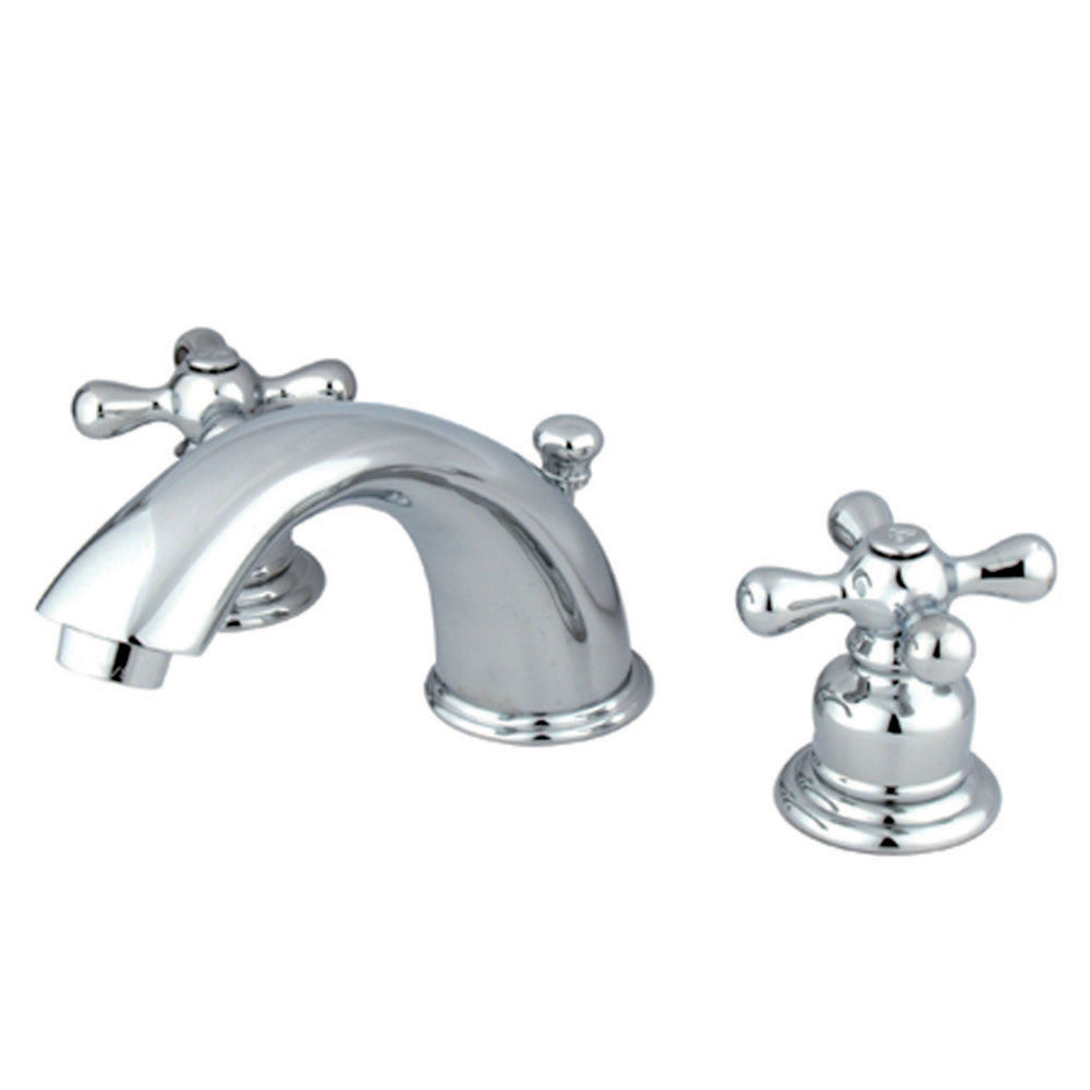 Kingston Brass KB961AX Victorian Widespread Bathroom Faucet, Polished Chrome - BNGBath